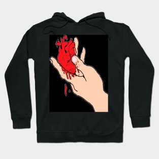 Heart in hand Hoodie